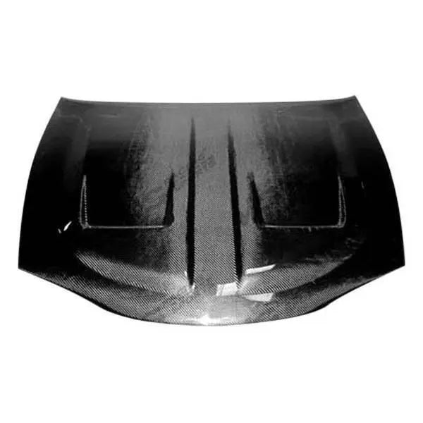 1995-1999 Mitsubishi Eclipse 2 doors XTREME GT Style Carbon Fiber Black Hood-1