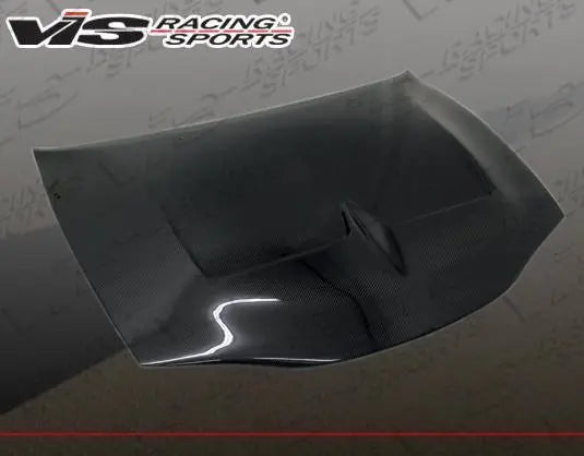 1995-1999 Mitsubishi Eclipse 2 doors MONSTER Style Carbon Fiber Black Hood-3
