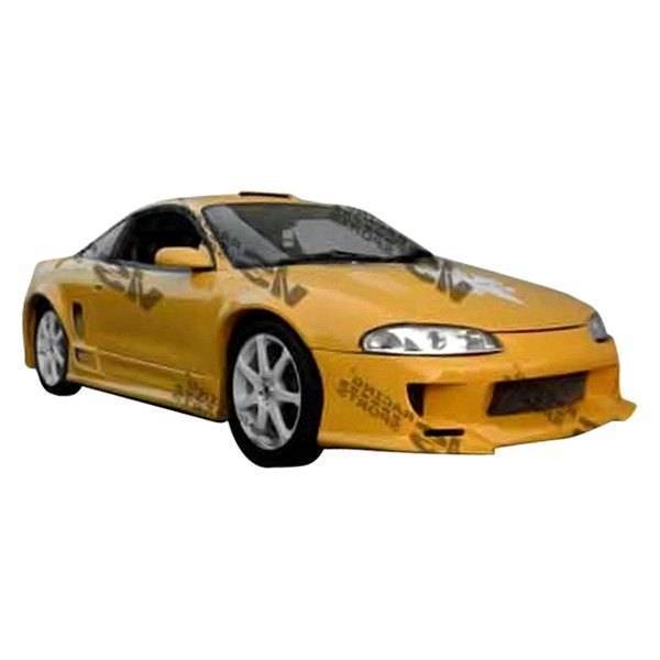 1995-1996 Mitsubishi Eclipse 2 doors Strada F1 Style FRP Primer Front Bumper-1