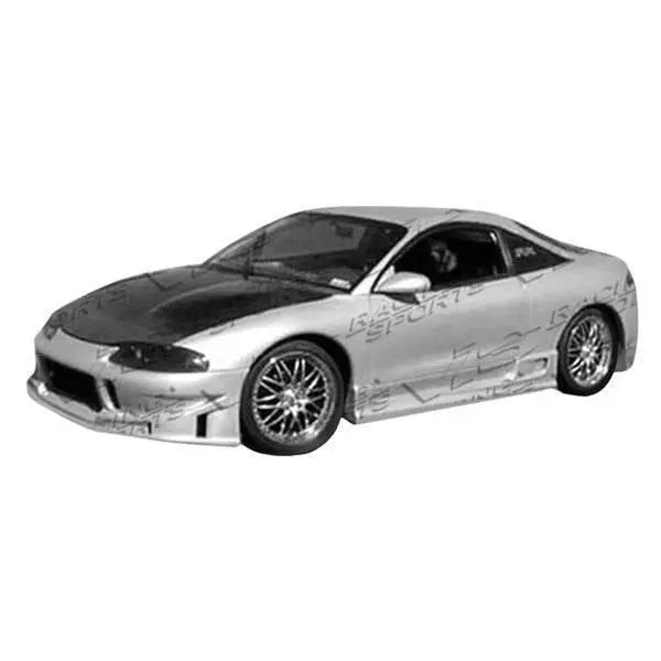 1995-1999 Mitsubishi Eclipse 2 doors TSC Style FRP Primer Side Skirts-1