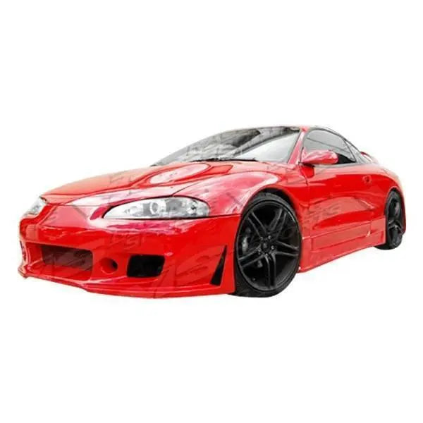 1995-1999 Mitsubishi Eclipse 2 doors TSC 3 Style FRP Primer Side Skirts-1