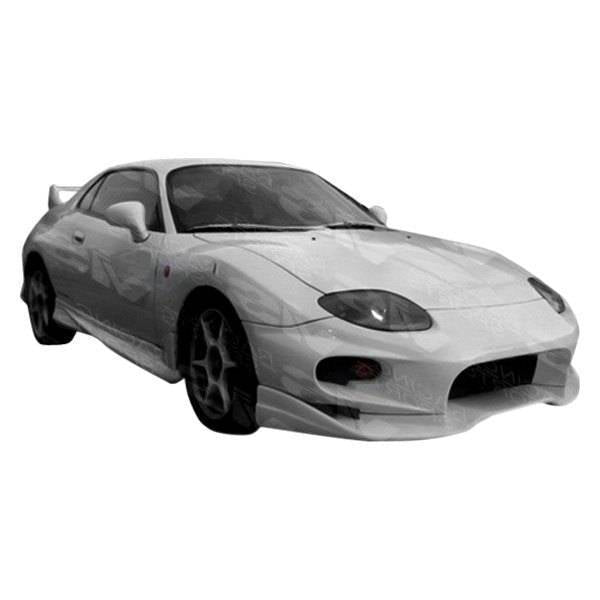 1995-2000 Mitsubishi Fto 2 doors INVADER Style FRP Primer Front Bumper-1