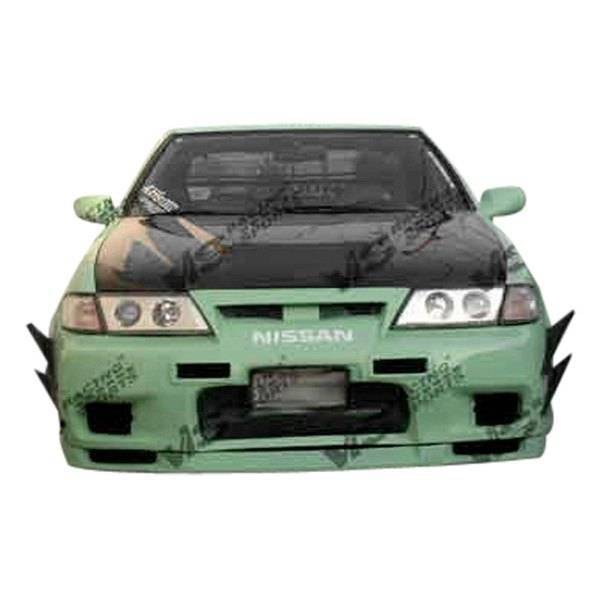 1995-1999 Nissan 200SX 2 doors OMEGA Style FRP Primer Front Bumper-1