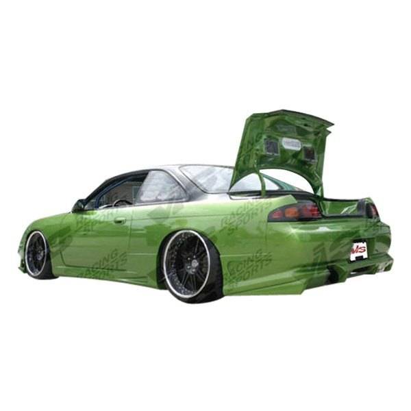 1995-1996 Nissan 240SX 2 doors BALLISTIX Style FRP Primer Full Kit-2