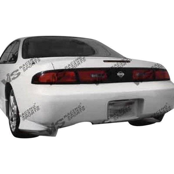 1995-1998 Nissan 240SX 2 doors INVADER Style FRP Primer Rear Lip-1
