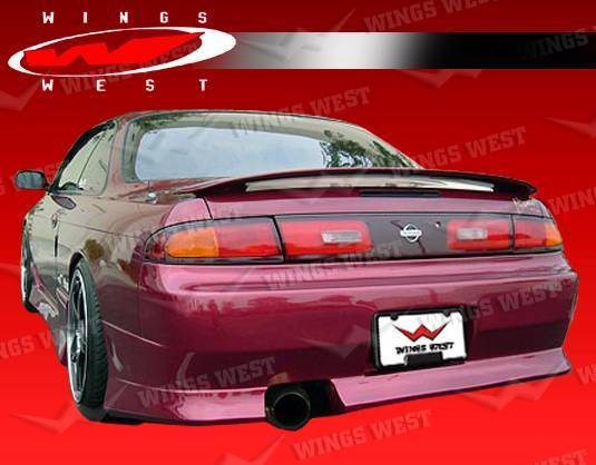 1995-1998 Nissan 240SX 2 doors FRP Primer Rear Bumper-1