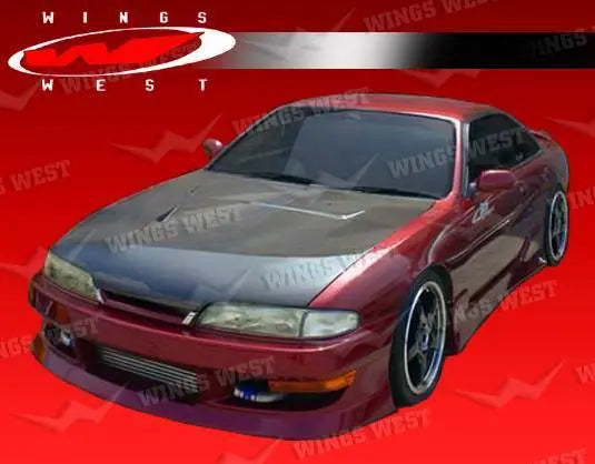1995-1998 Nissan 240SX 2 doors FRP Primer Side Skirts-1