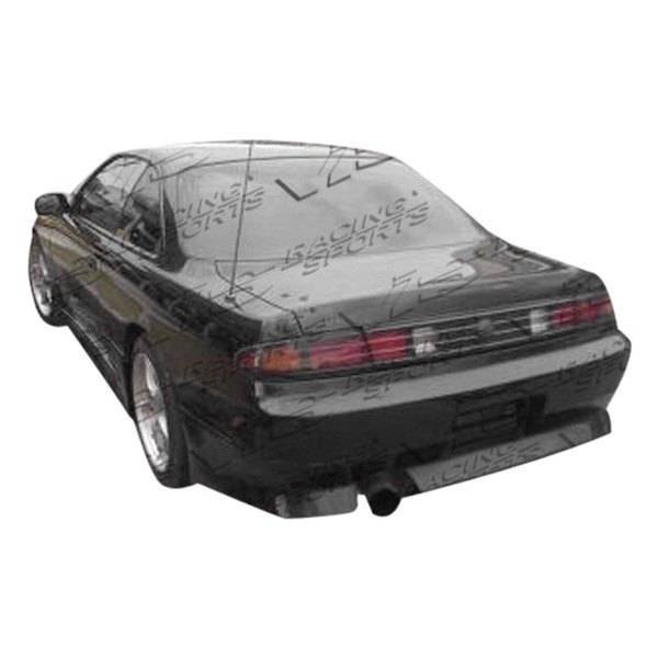 1995-1998 Nissan 240SX 2 doors M-SPEED Style FRP Primer Rear Bumper-1
