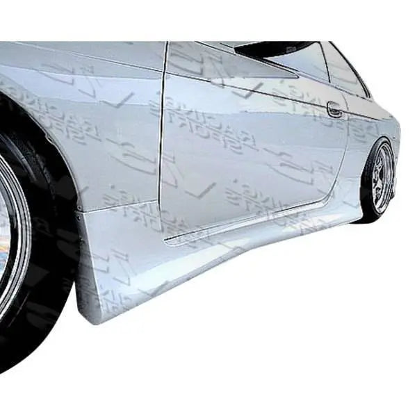 1995-1998 Nissan 240SX 2 doors WINGS Style FRP Primer Side Skirts-1