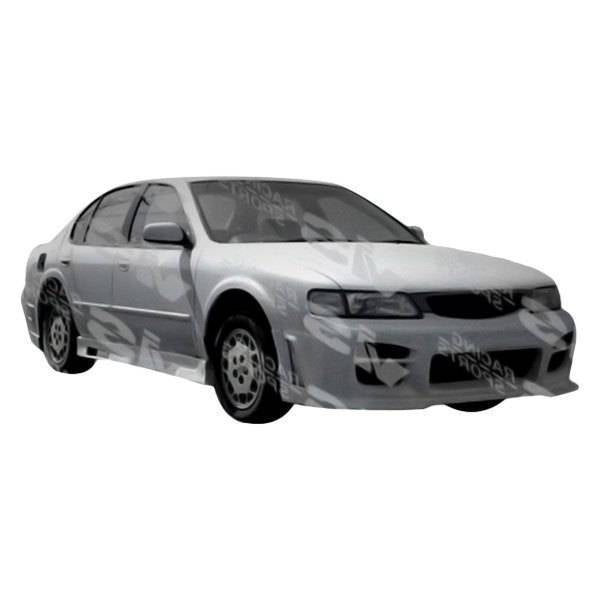 1995-1999 Nissan Maxima 4 doors OCTANE Style FRP Primer Front Bumper-1