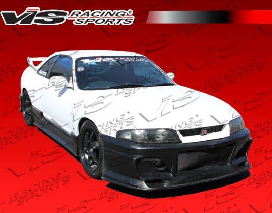 1995-1998 Nissan Skyline R33 GTR 2 doors FRP Primer Front Bumper-3
