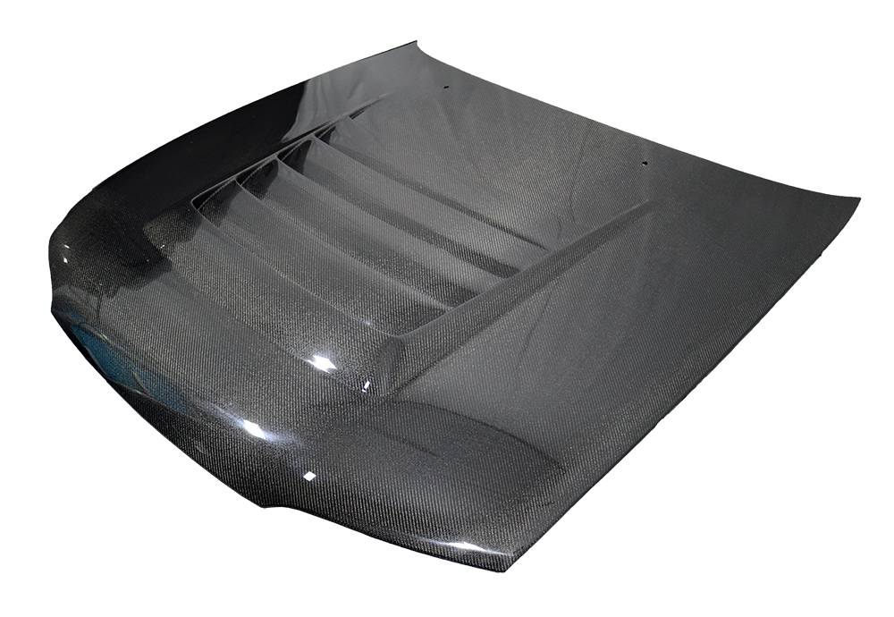 1995-1998 Nissan Skyline R33 GTR 2 doors DRIFT Style Carbon Fiber Black Hood-1