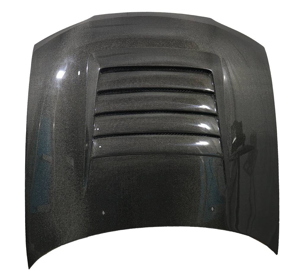 1995-1998 Nissan Skyline R33 GTR 2 doors DRIFT Style Carbon Fiber Black Hood-5