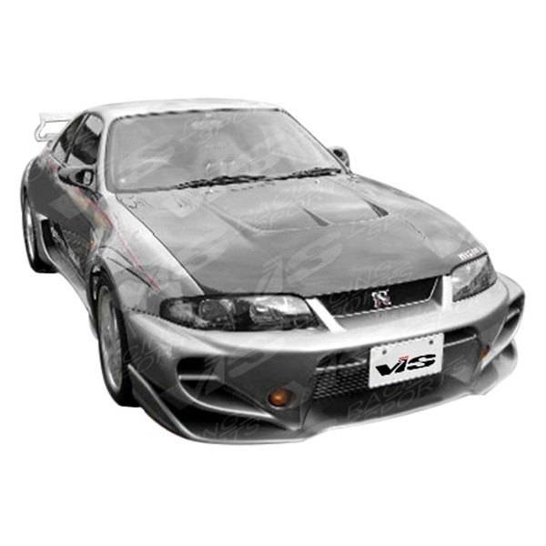 1995-1998 Nissan Skyline R33 GTR 2 doors Invader GT Style FRP Primer Full Kit-1