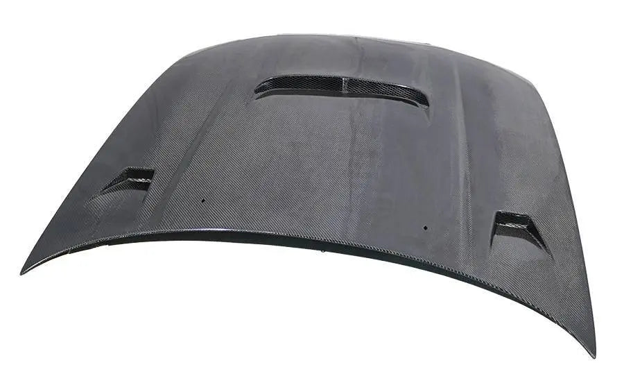 1995-1998 Nissan Skyline R33 GTR 2 doors JS Style Carbon Fiber Black Hood-2
