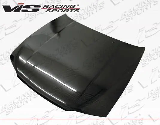 1995-1998 Nissan Skyline R33 GTR 2 doors OEM Style Carbon Fiber Black Hood-1