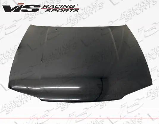 1995-1998 Nissan Skyline R33 GTR 2 doors OEM Style Carbon Fiber Black Hood-4