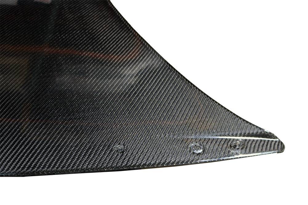 1995-1998 Nissan Skyline R33 GTR 2 doors OEM Style Carbon Fiber Black Trunk-3
