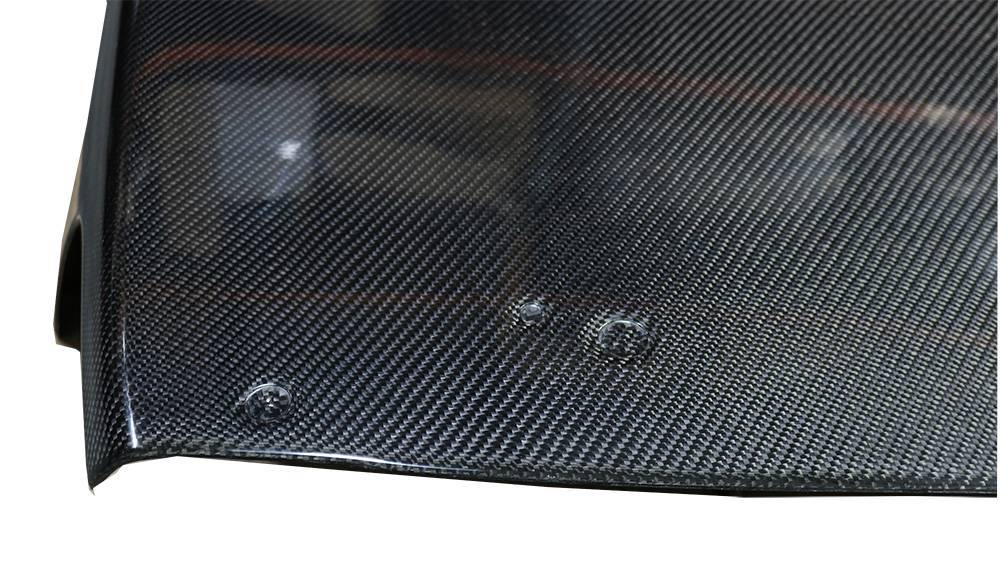 1995-1998 Nissan Skyline R33 GTR 2 doors OEM Style Carbon Fiber Black Trunk-5