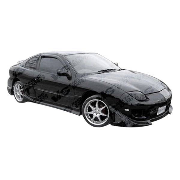 1995-2002 Pontiac SunFire 2 doors BATTLE Z Style FRP Primer Full Kit-1