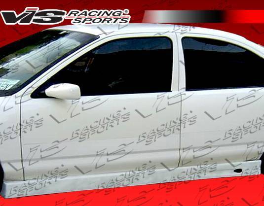 1995-2002 Pontiac SunFire 4 doors BALLISTIX Style FRP Primer Full Kit-2