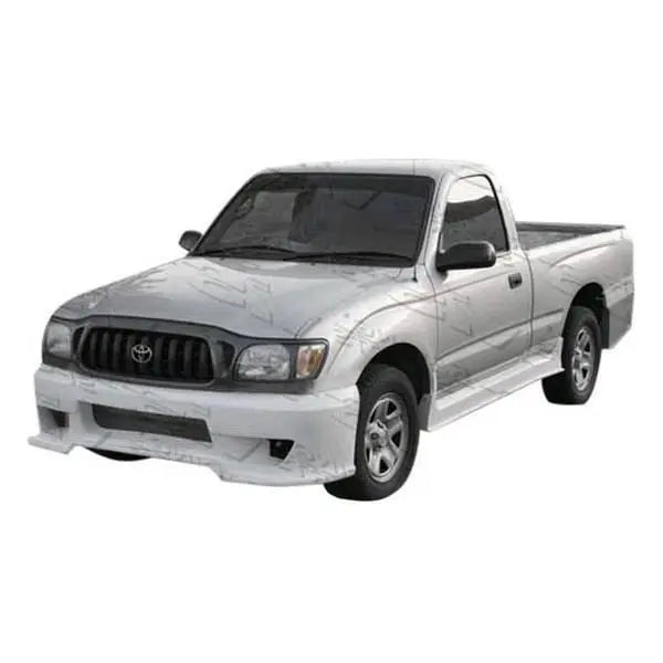 1995-2000 Toyota Tacoma 2 doors Outlaw 1 Style FRP Primer Side Skirts-1