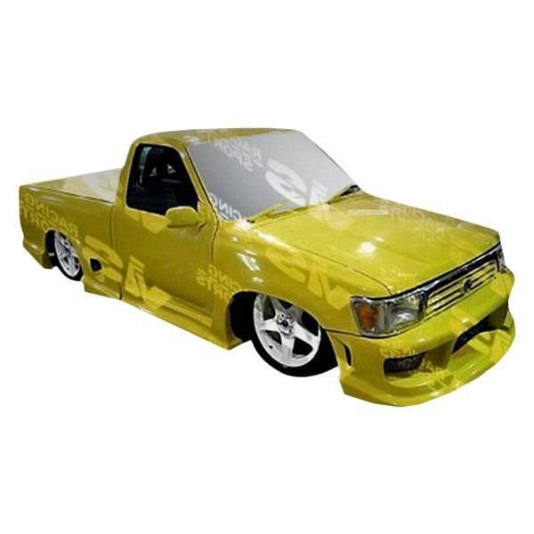 1995-2000 Toyota Tacoma STRIKER Style FRP Primer Front Bumper-1