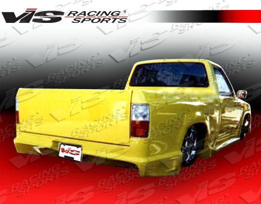 1995-2000 Toyota Tacoma 2 doors STRIKER Style FRP Primer Full Kit-3