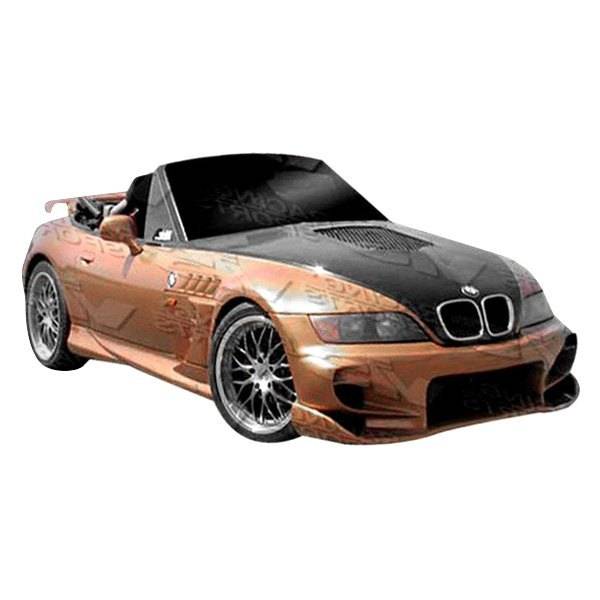 1996-2002 BMW Z3 2 doors INVADER Style FRP Primer Full Kit-1