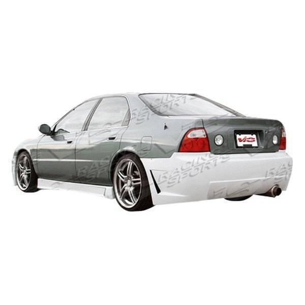 1996-1997 Honda Accord 2 doors 4 doors TSC 3 Style FRP Primer Rear Bumper-1