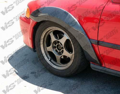 1996-2000 Honda Civic 2 doors Carbon Fiber Black Accessories-1