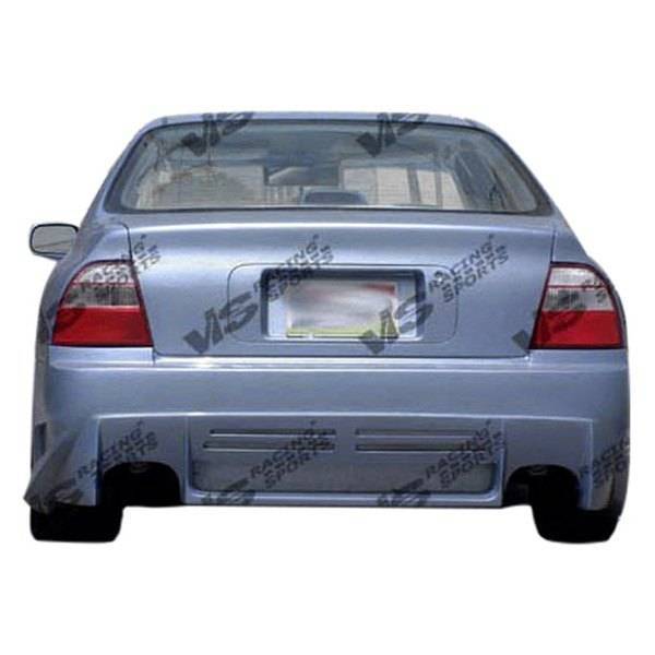 1996-2000 Honda Civic 2 doors 4 doors CYBER Style FRP Primer Rear Bumper-1