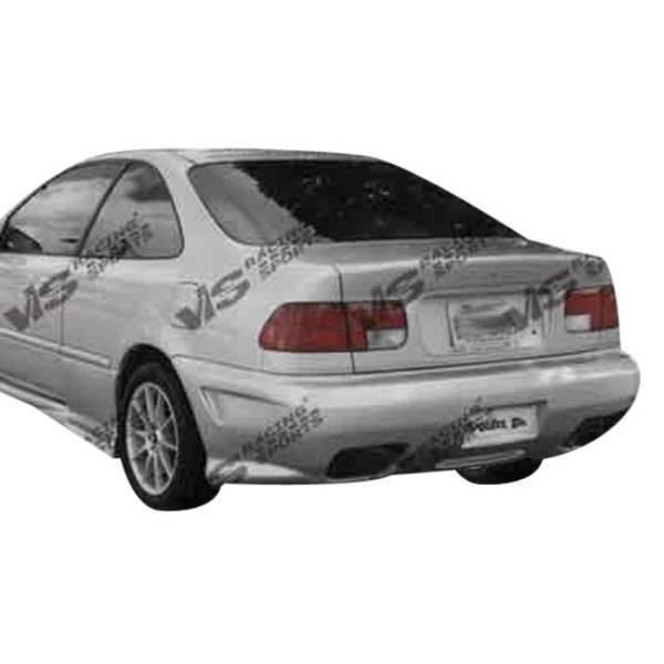 1996-2000 Honda Civic 2 doors 4 doors kombat 1 Style FRP Primer Rear Bumper-1
