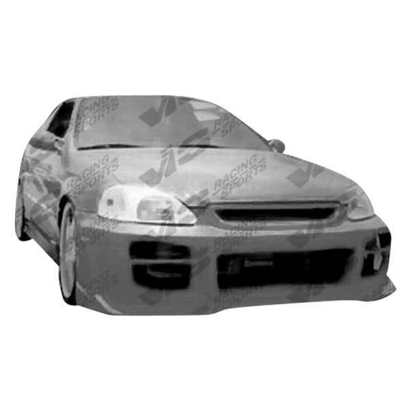 1996-1998 Honda Civic Hatchback 4 doors 2 doors OCTANE Style FRP Primer Front Bumper-1