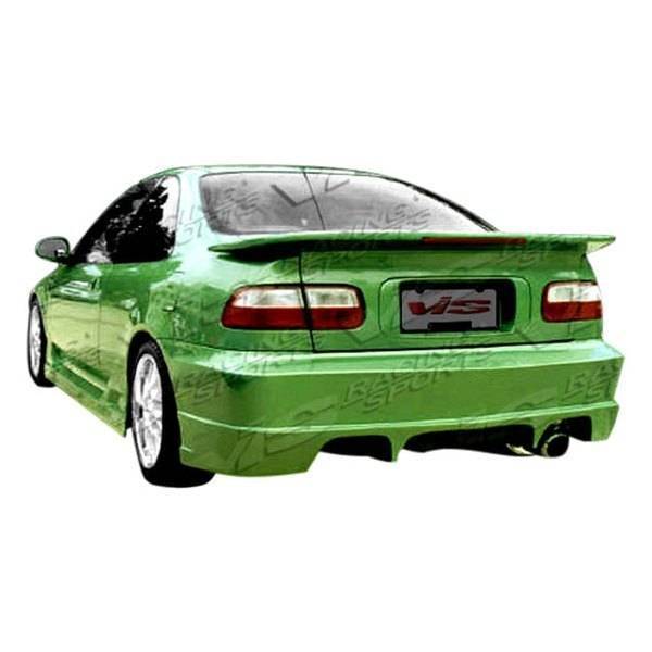 1996-2000 Honda Civic 2 doors 4 doors STALKER Style FRP Primer Rear Bumper-1