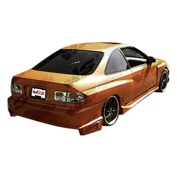 1996-2000 Honda Civic Hatchback 2 doors STRIKER Style FRP Primer Side Skirts-1
