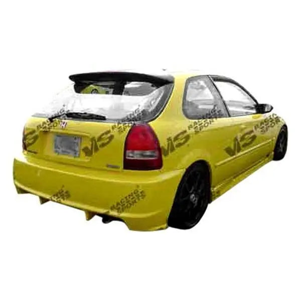 1996-2000 Honda Civic Hatchback 2 doors FRP Primer Side Skirts-1