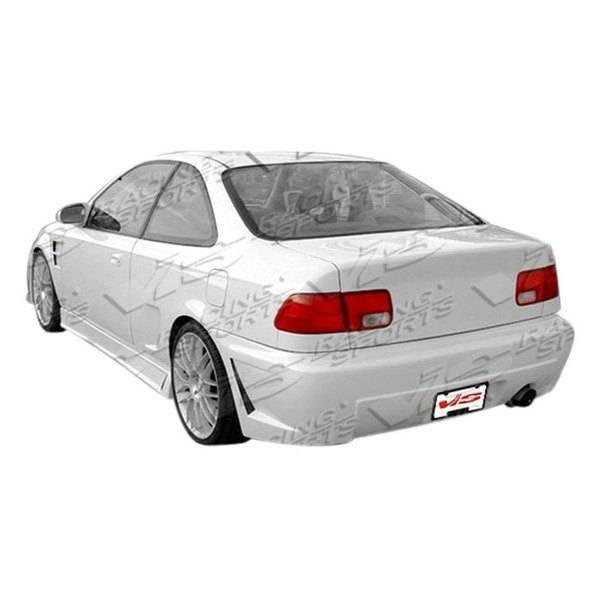 1996-2000 Honda Civic 2 doors 4 doors TSC 3 Style FRP Primer Rear Bumper-1