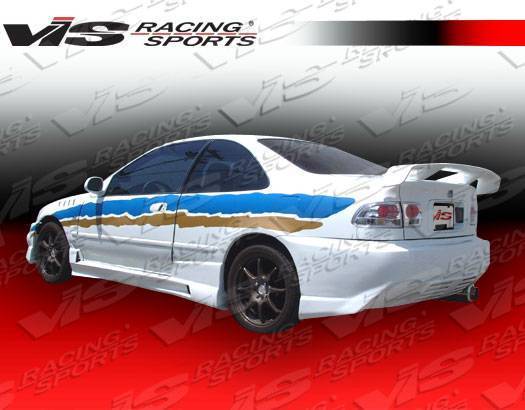 1996-1998 Honda Civic 2 doors XGT Style FRP Primer Full Kit-3