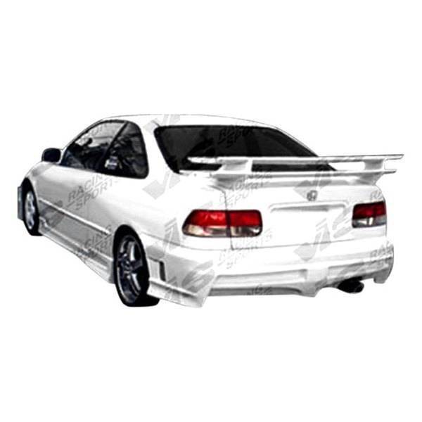 1996-2000 Honda Civic Hatchback Xtreme Style FRP Primer Rear Bumper-1