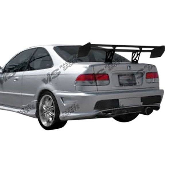 1996-2000 Honda Civic Hatchback kombat 2 Style FRP Primer Rear Bumper-1