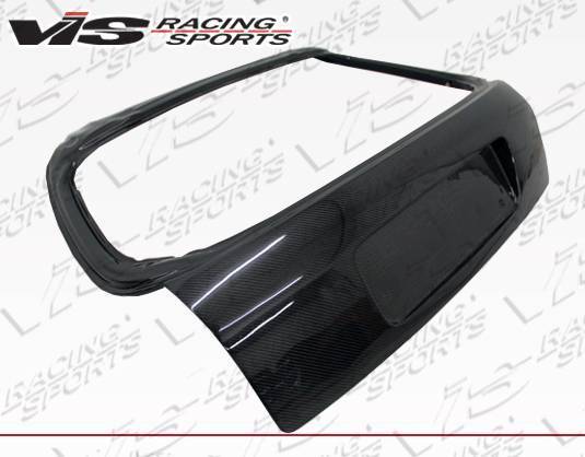 1996-1998 Honda Civic Hatchback OEM Style Carbon Fiber Black Hatch-1