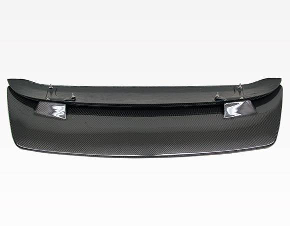 1996-2000 Honda Civic Hatchback Carbon Fiber Black Spoiler-4