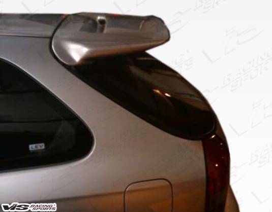 1996-2000 Honda Civic Hatchback FRP Primer Spoiler-2