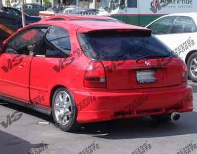 1996-1998 Honda Civic Hatchback FRP Primer Full Kit-3