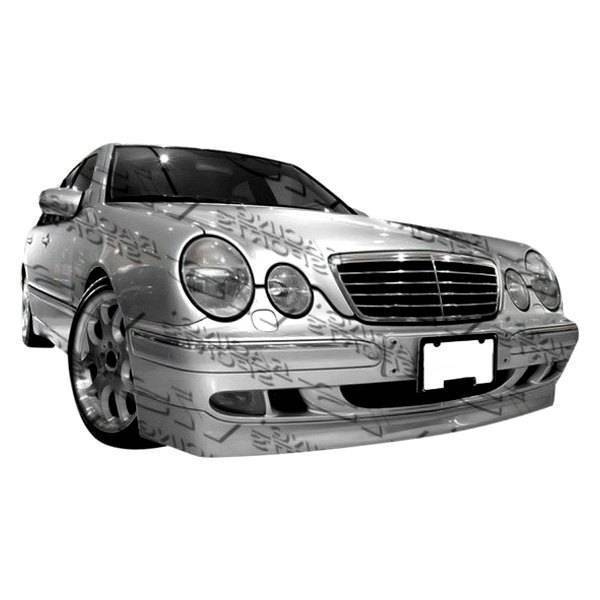 1996-1999 Mercedes E Class W210 4 doors C Tech Style FRP Primer Front Lip-1