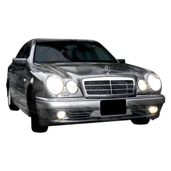 1996-1999 Mercedes E Class W210 4 doors LASER Style FRP Primer Front Bumper-1