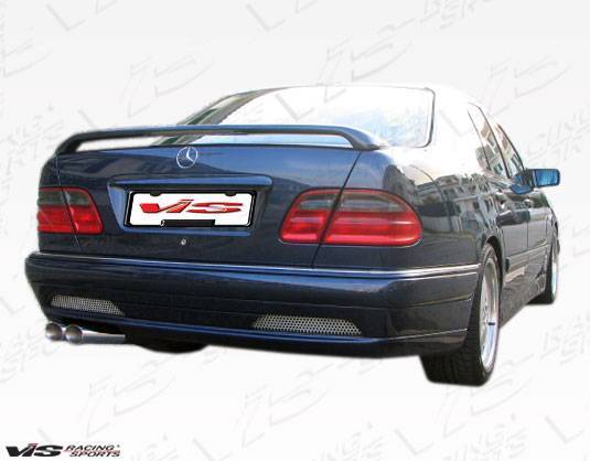 1996-1999 Mercedes E Class W210 4 doors LASER Style FRP Primer Rear Bumper-1