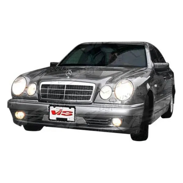 1996-1999 Mercedes E Class W210 4 doors LASER Style FRP Primer Side Skirts-1