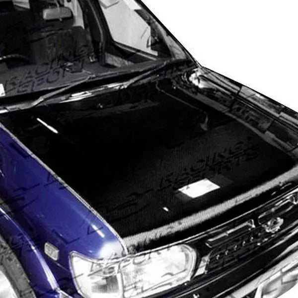 1996-1998 Nissan Pathfinder 4 doors OEM Style Carbon Fiber Black Hood-1